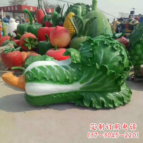 湖州艺术白菜雕塑
