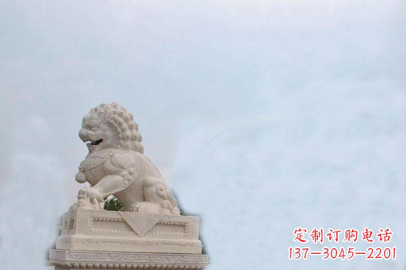 湖州北京狮石雕大理石狮子雕塑