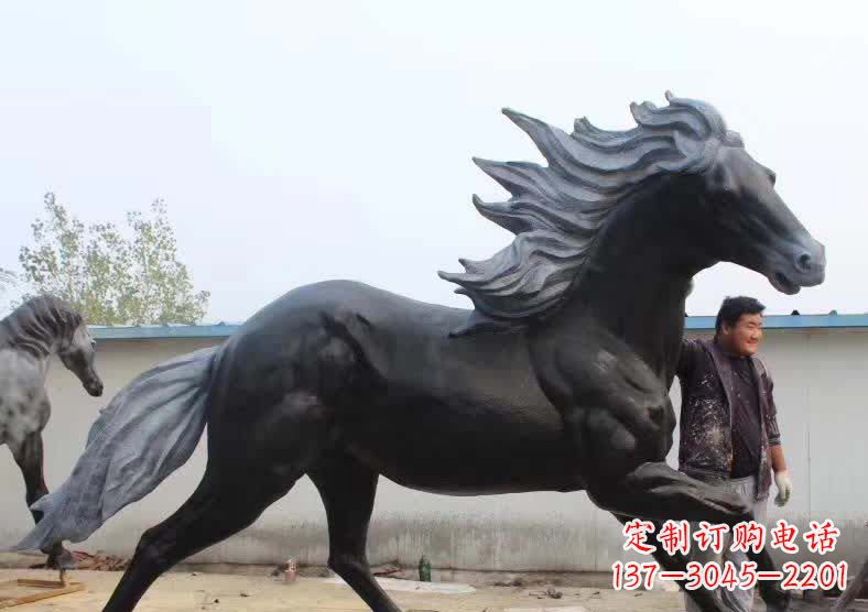 湖州“马赛克”——极致精准的马雕塑