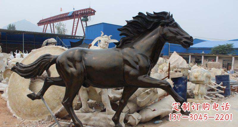 湖州玻璃钢动物雕塑——精致而又充满动感