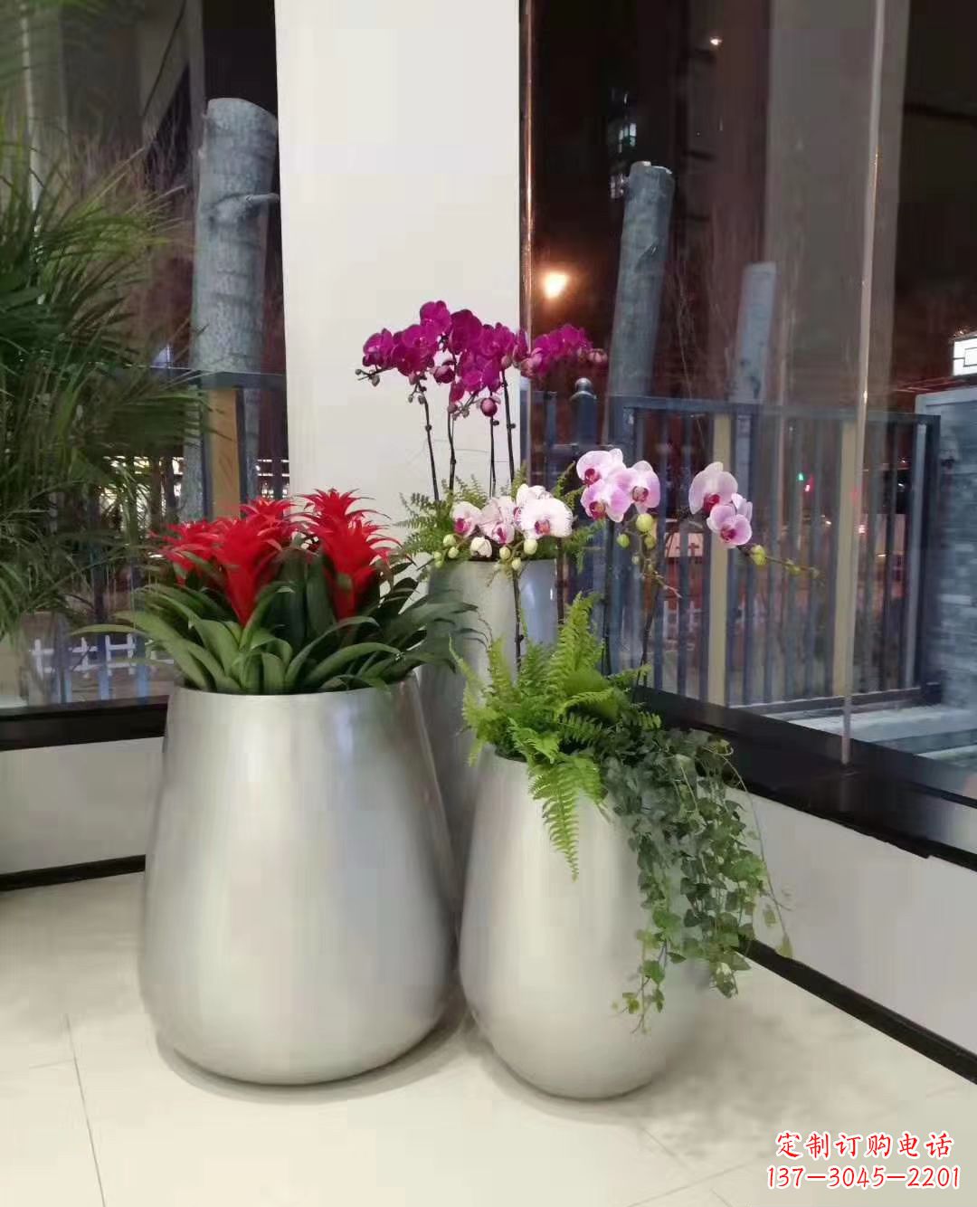 湖州玻璃钢花盆雕塑艺术之美