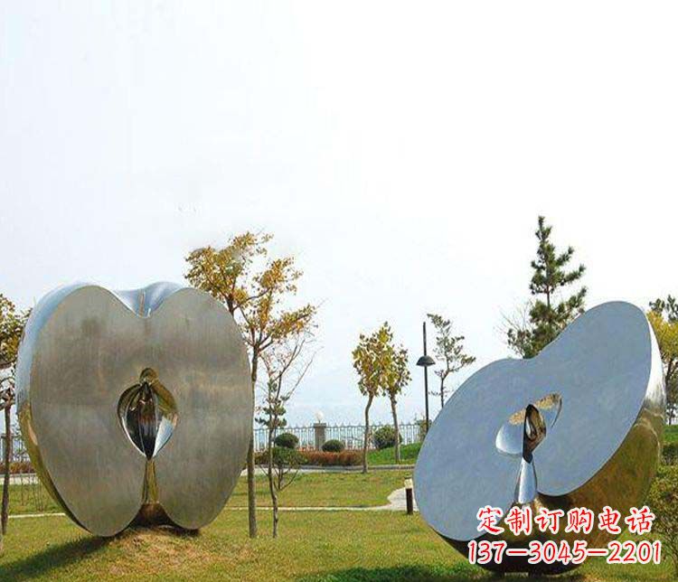 湖州不锈钢雕刻的苹果