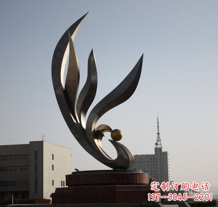 湖州不锈钢凤凰雕塑传承凤凰文化的艺术精品