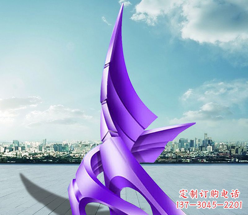 湖州不锈钢船帆雕塑静谧的海洋美景