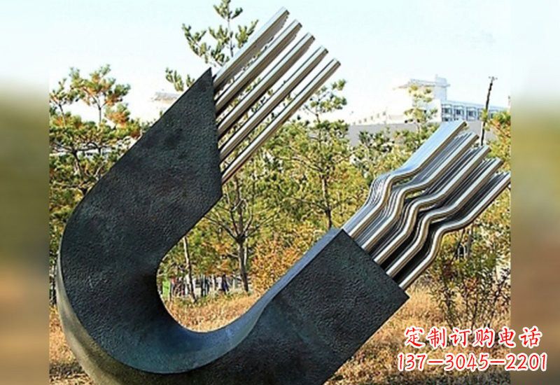湖州不锈钢磁铁雕塑绚丽多彩的艺术珍品