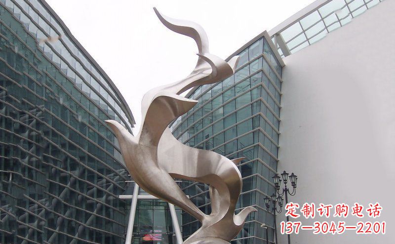 湖州不锈钢大雁雕塑
