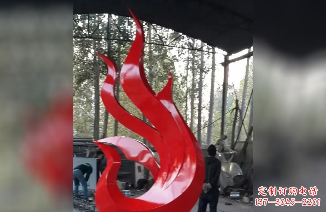 湖州不锈钢凤凰雕塑美轮美奂