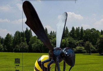 湖州玻璃钢蜜蜂雕塑精致而非凡