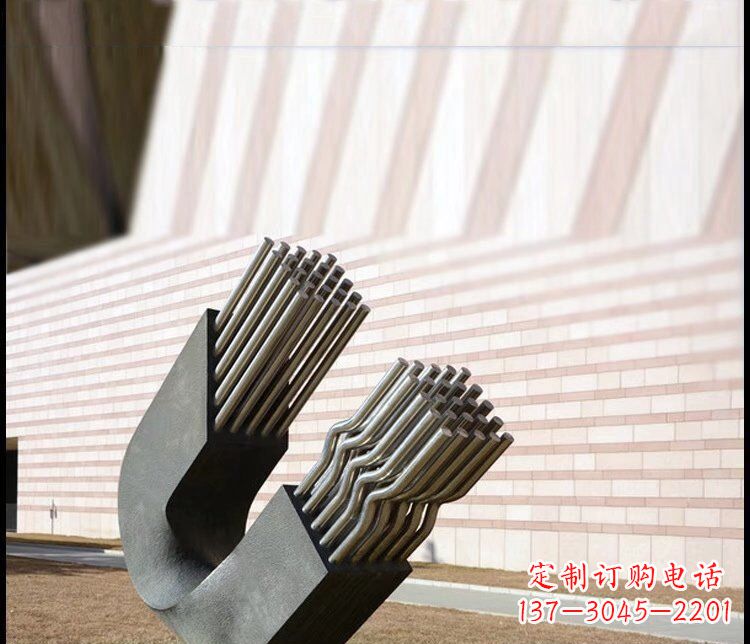 湖州不锈钢磁铁雕塑,给景观带来无限魅力