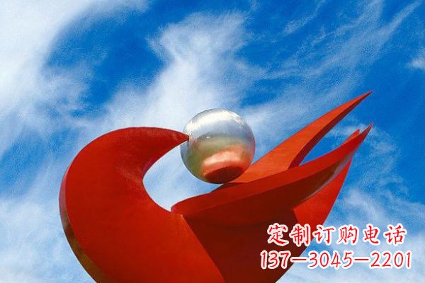 湖州“和平鸽”用不锈钢大型雕塑抒发爱与和平