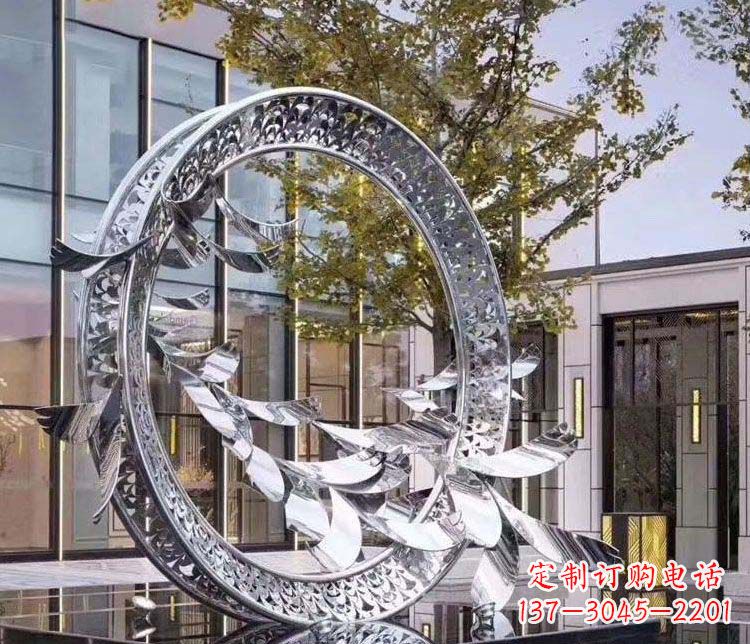 湖州大雁雕塑象征着永恒的美丽