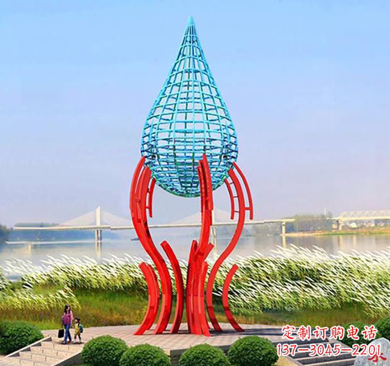 湖州不锈钢灯泡雕塑灯光点亮美好生活