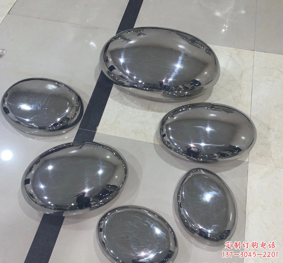 湖州不锈钢鹅卵石雕塑精美的艺术瑰宝