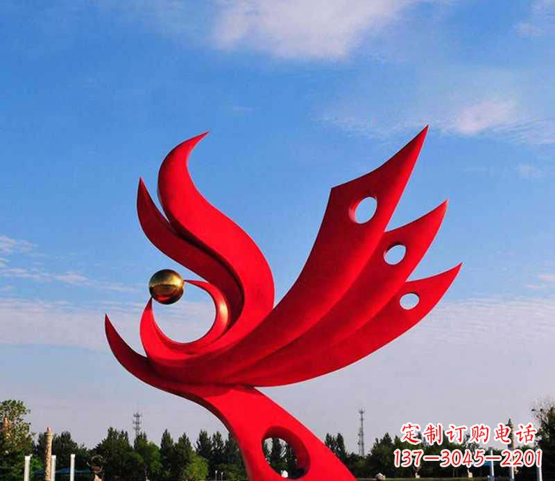 湖州不锈钢凤凰灵动传神