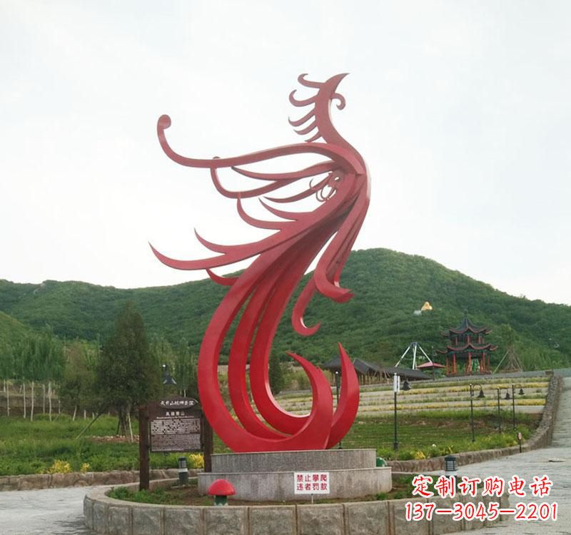 湖州不锈钢凤凰展现古老文明的传承