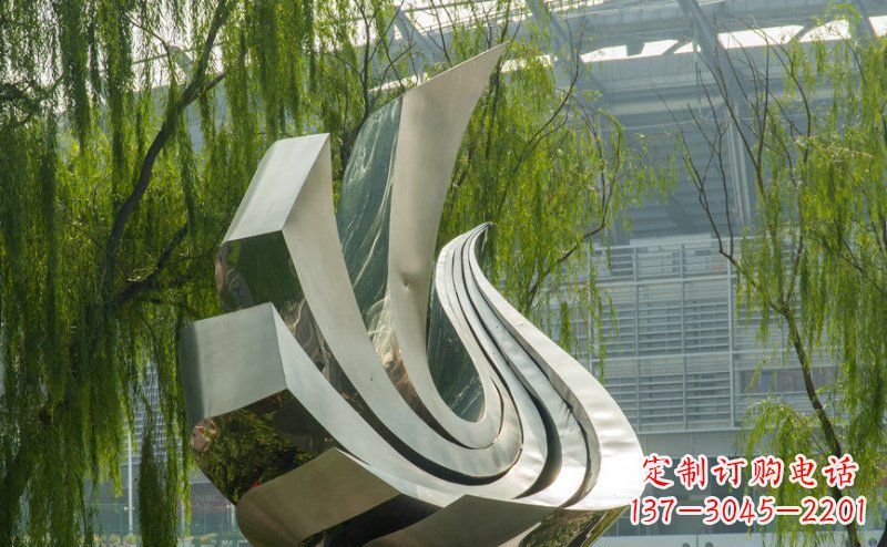 湖州不锈钢鸽子雕塑