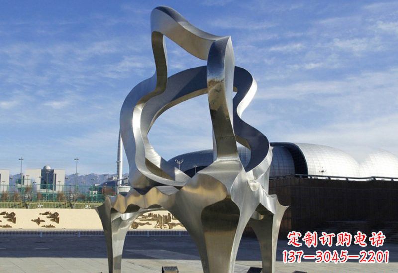 湖州不锈钢钢琴雕塑传递音乐之美