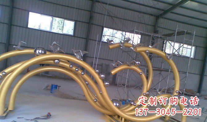 湖州海鸥景观以不锈钢雕塑点亮海岸