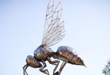 湖州不锈钢公园蜜蜂雕塑精彩纷呈的自然之美