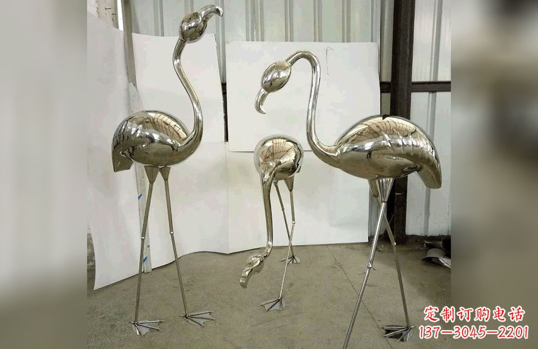 湖州不锈钢火烈鸟——雕塑之美