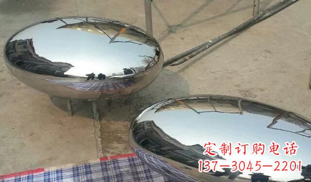 湖州不锈钢鸡蛋雕塑精美的艺术作品