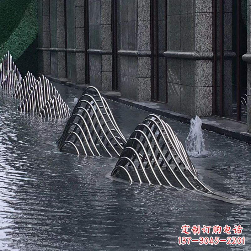 湖州不锈钢假山雕塑精美外形,百变造型