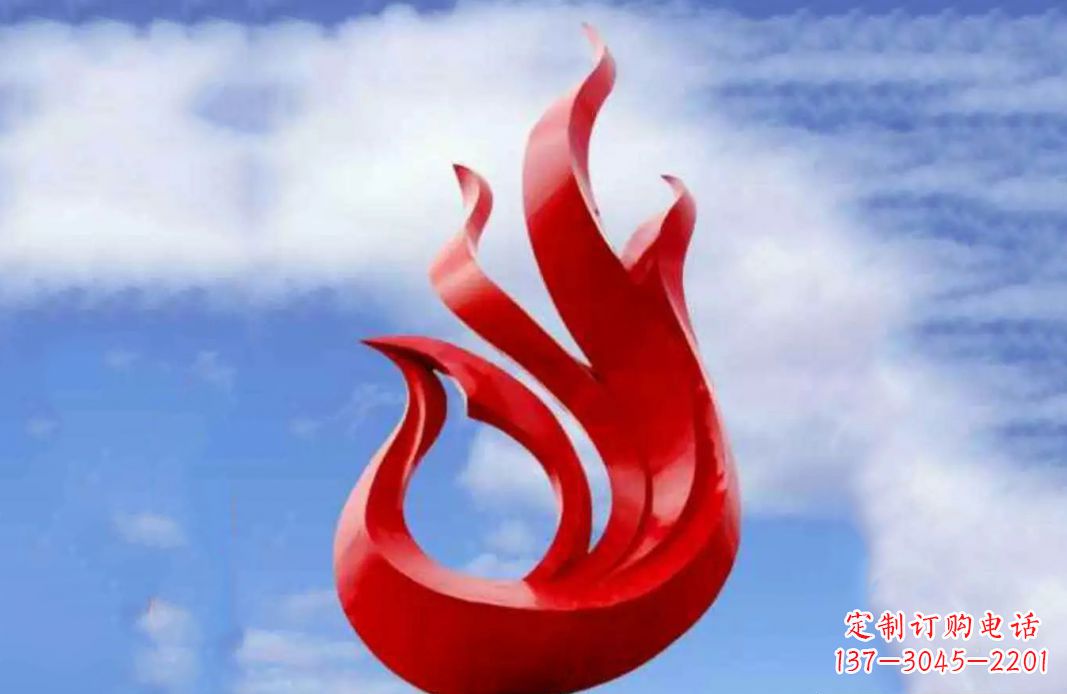 湖州凤凰雕塑不锈钢金之美