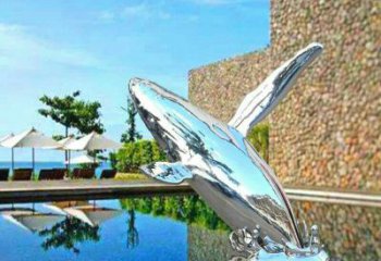 湖州不锈钢鲸鱼雕塑艺术之美