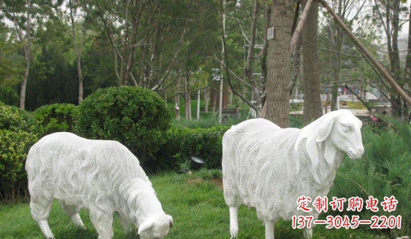 湖州不锈钢绵羊雕塑——精致美观的艺术品