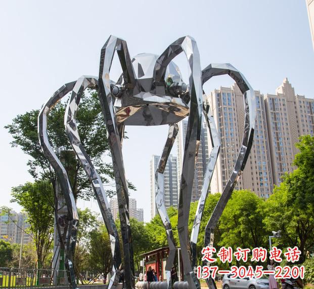 湖州精致的不锈钢螃蟹雕塑