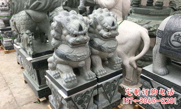 湖州瑞士狮子门口雕塑