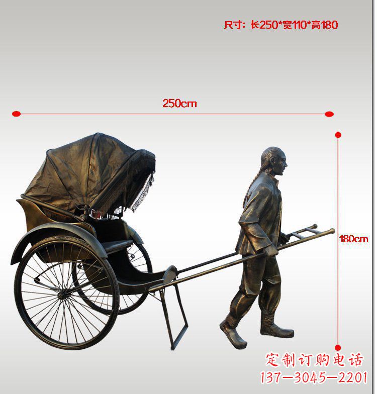 湖州车夫雕塑传承中华文化的精神象征