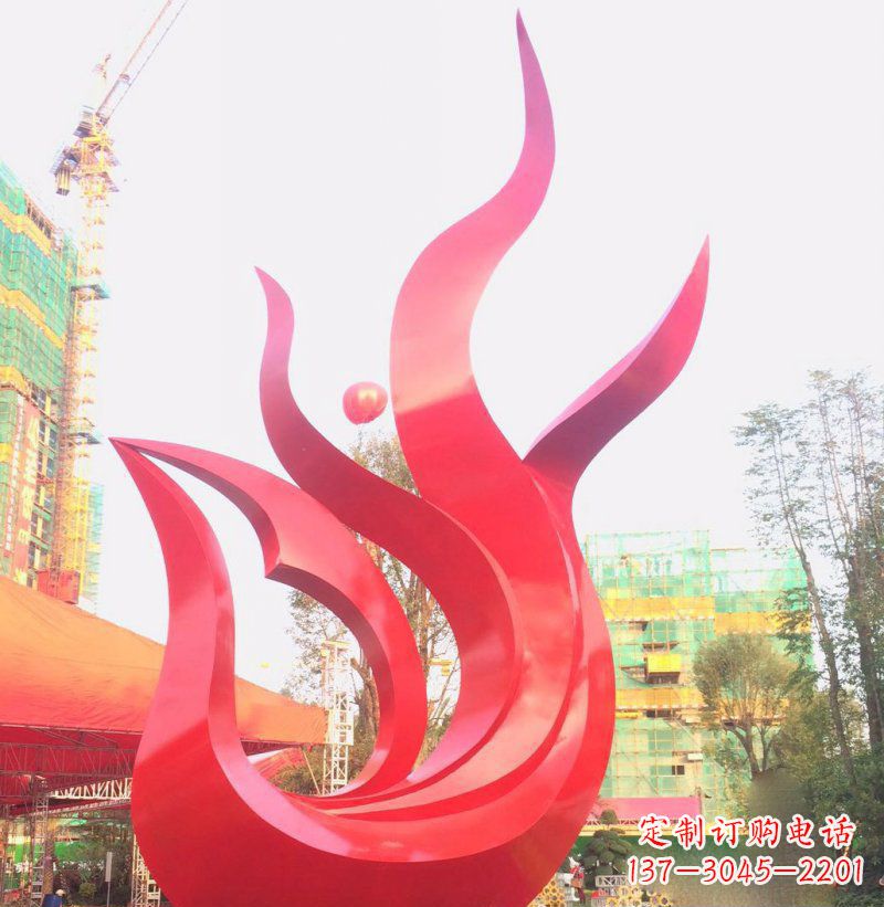 湖州凤凰雕塑一座传承着历史文化的艺术品