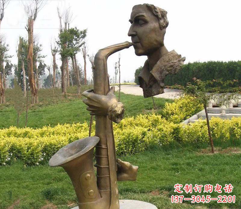 湖州萨克斯雕塑艺术的精美表现