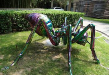 湖州蜘蛛侠传递英雄激情的不锈钢雕塑