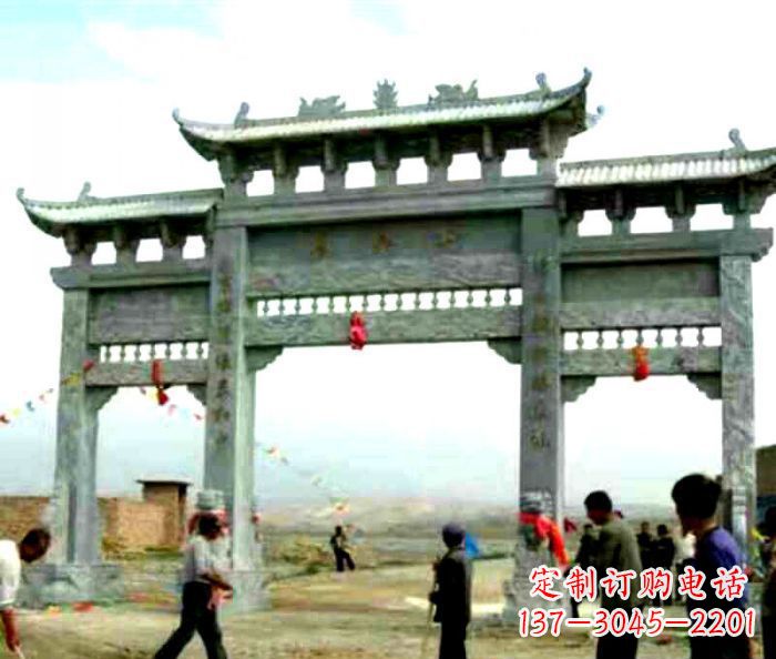 湖州该牌坊雕塑