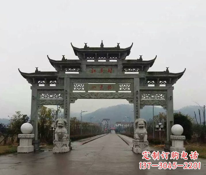湖州牌坊石雕传承民间文化