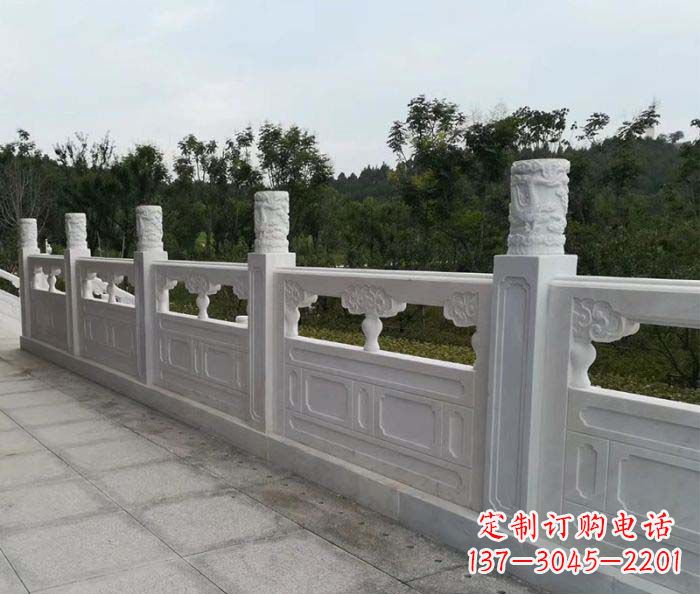 湖州精美绝伦大理石栏板雕塑