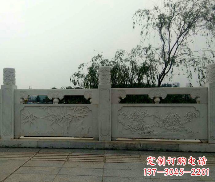 湖州精美大理石栏板石雕