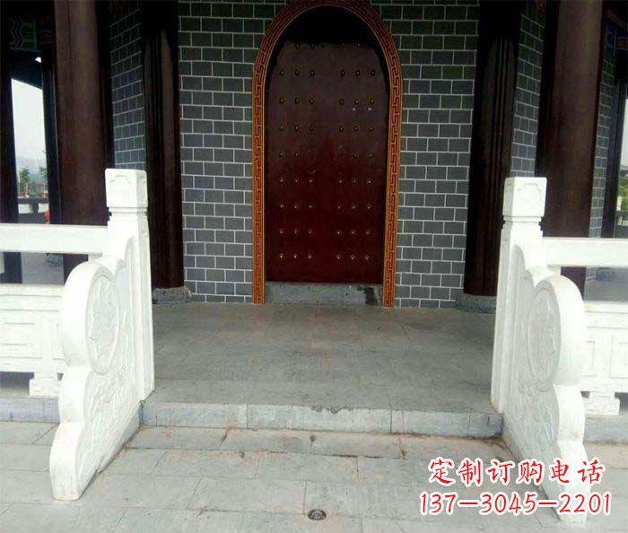 湖州高品质大理石栏板雕塑