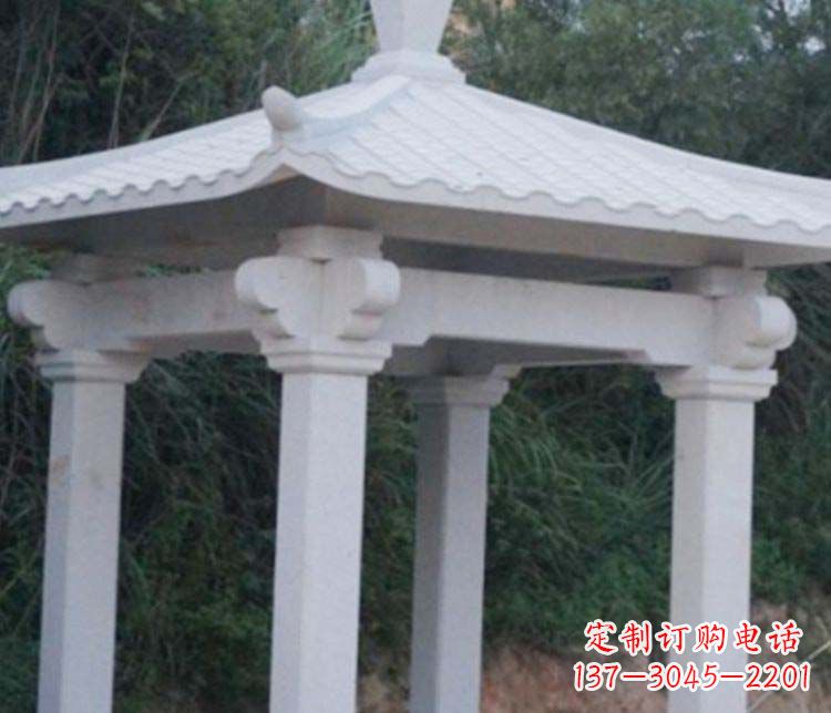 湖州大理石凉亭雕塑