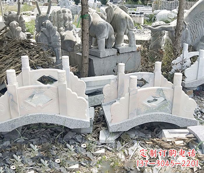湖州精美大理石拱桥雕塑