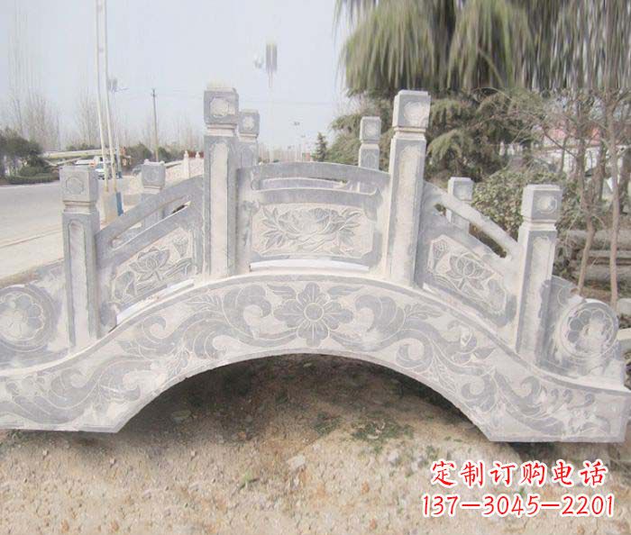 湖州精美大理石小型拱桥石雕