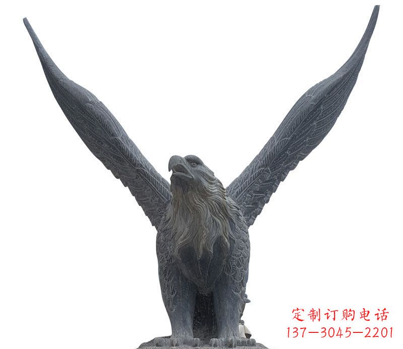 湖州大理石老鹰雕塑