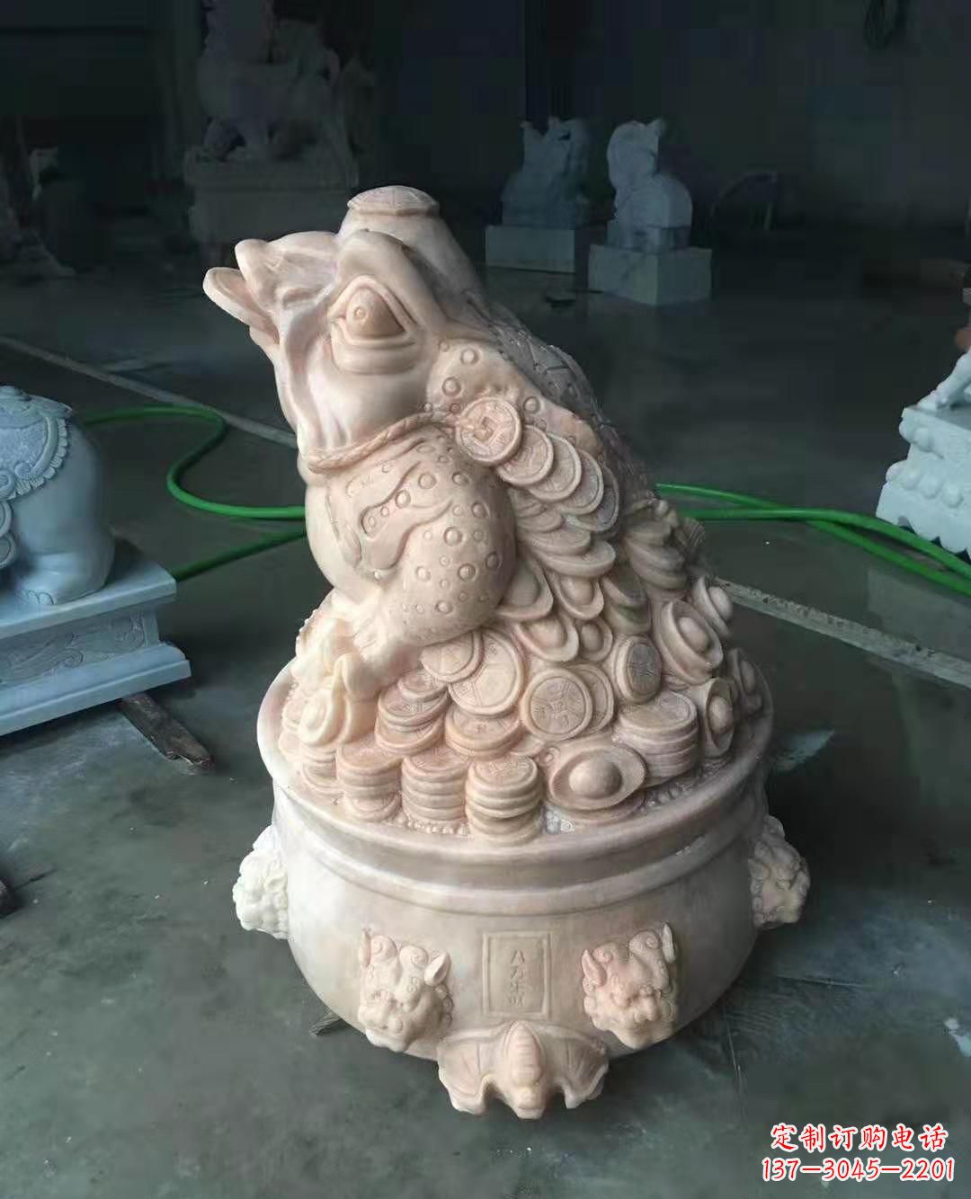 湖州精致石雕动物雕塑