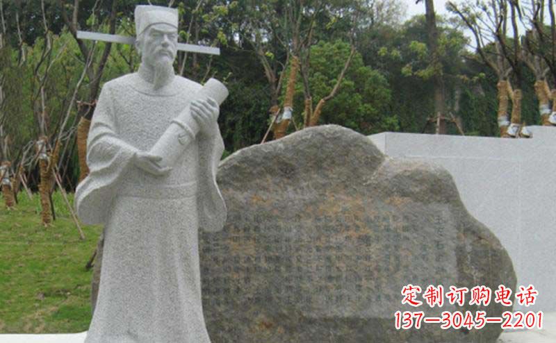 湖州精致大理石雕塑——传承王安石精神
