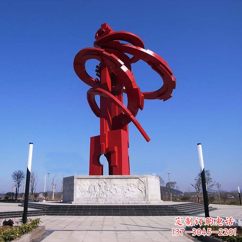 湖州精美龙形不锈钢景观雕塑