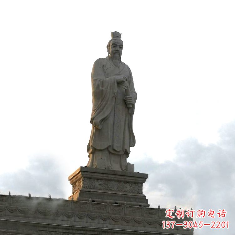 湖州精美纯手工孟子雕塑,传承历史文化