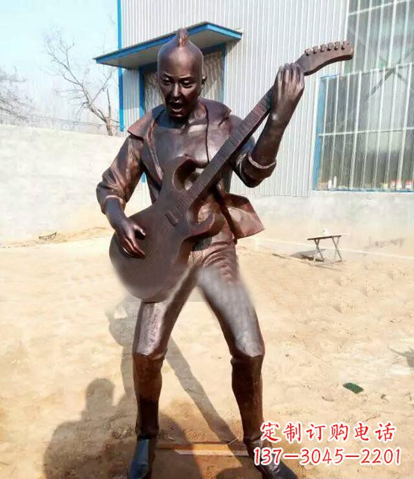 湖州音乐传奇——吉他雕塑