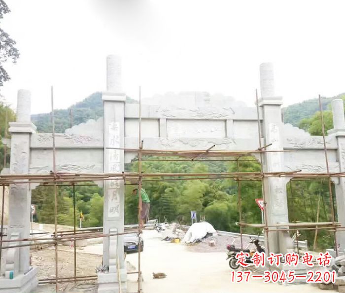 湖州专业牌坊雕塑定制